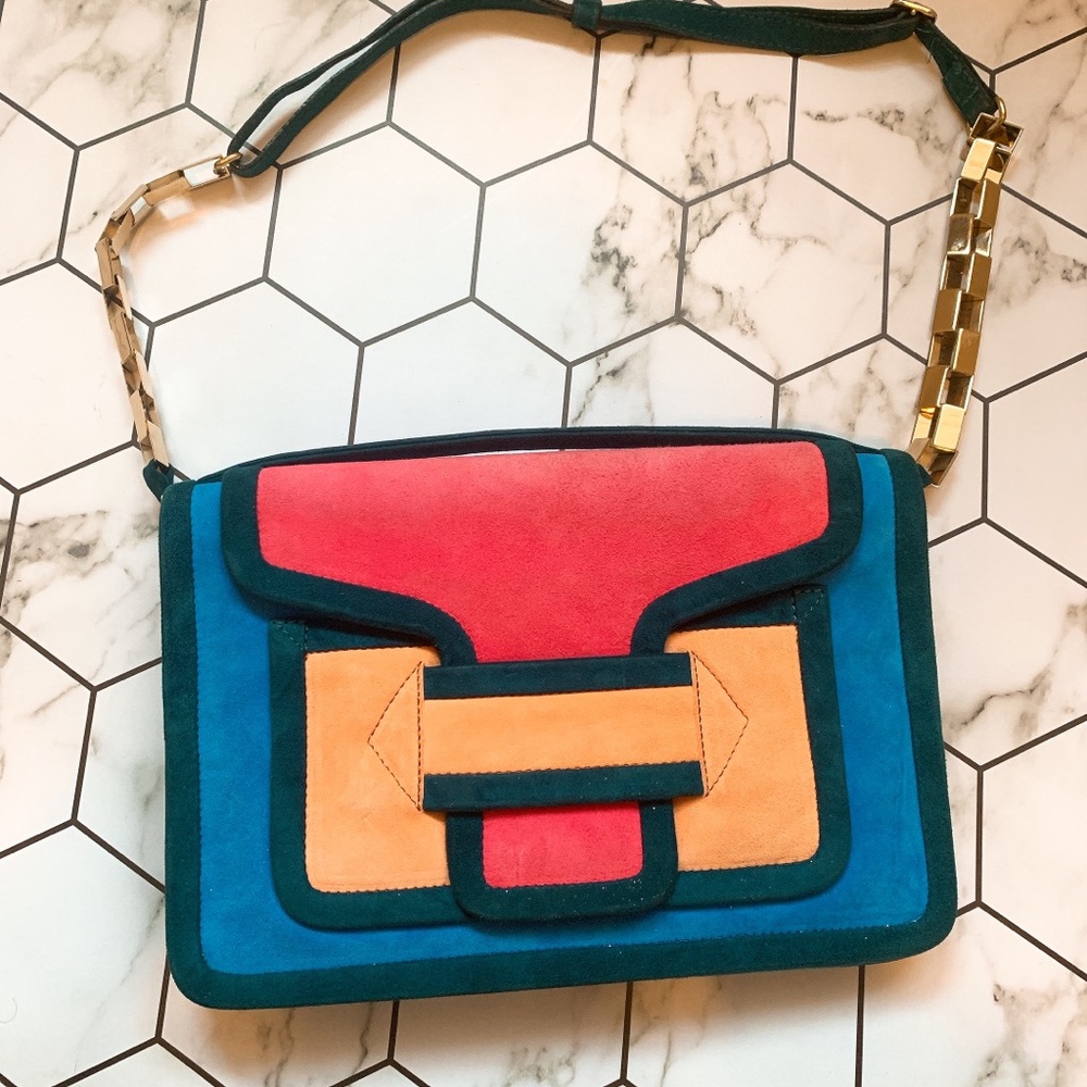 Pierre Hardy Alpha suede bag